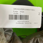 B-WARE DREIMASTER DAMEN PARKA Gr. L Farbe KHAKI