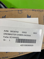 B-WARE DREIMASTER DAMEN ANORAK Gr. L Farbe Schwarz