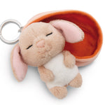 NICI GREEN  Schlüsselanhänger Sleeping Pets Karamell Hase