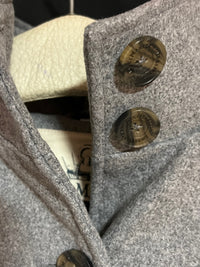 B-WARE DreiMaster Vintage Damen Übergangsmantel Gr. S farbe Grau Melange