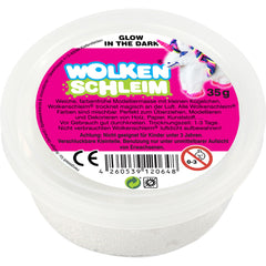 Wolkenschleim glow in the dark - grün