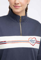 B-WARE MYMO DAMEN SWEATSHIRT Gr.L FARBE DUNKELBLAU