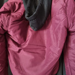 B-WARE HOMEBASE HERREN BLOUSON Gr.M Farbe Burgunder Outdoorjacke 2-in-1-Optik