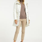 B-WARE DREIMASTER KLASSIK DAMEN PARKA GR.S FARBE WOLLWEISS