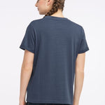 B-WARE MYMO DAMEN T-SHIRT GR.L FARBE MARINE