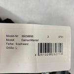 B-WARE DREIMASTER DAMEN MANTEL Gr. L Farbe Schwarz