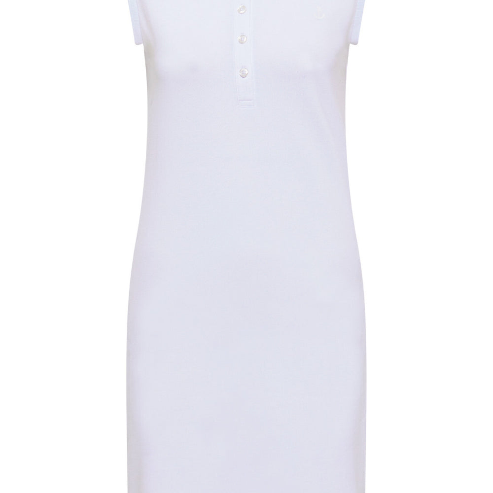 B-WARE DREIMASTER MARITIM DAMEN JERSEYKLEID Gr.S Farbe Weiss