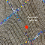 B-WARE FAINA DAMEN SWEATSHIRT Gr. XS/S Farbe Beige