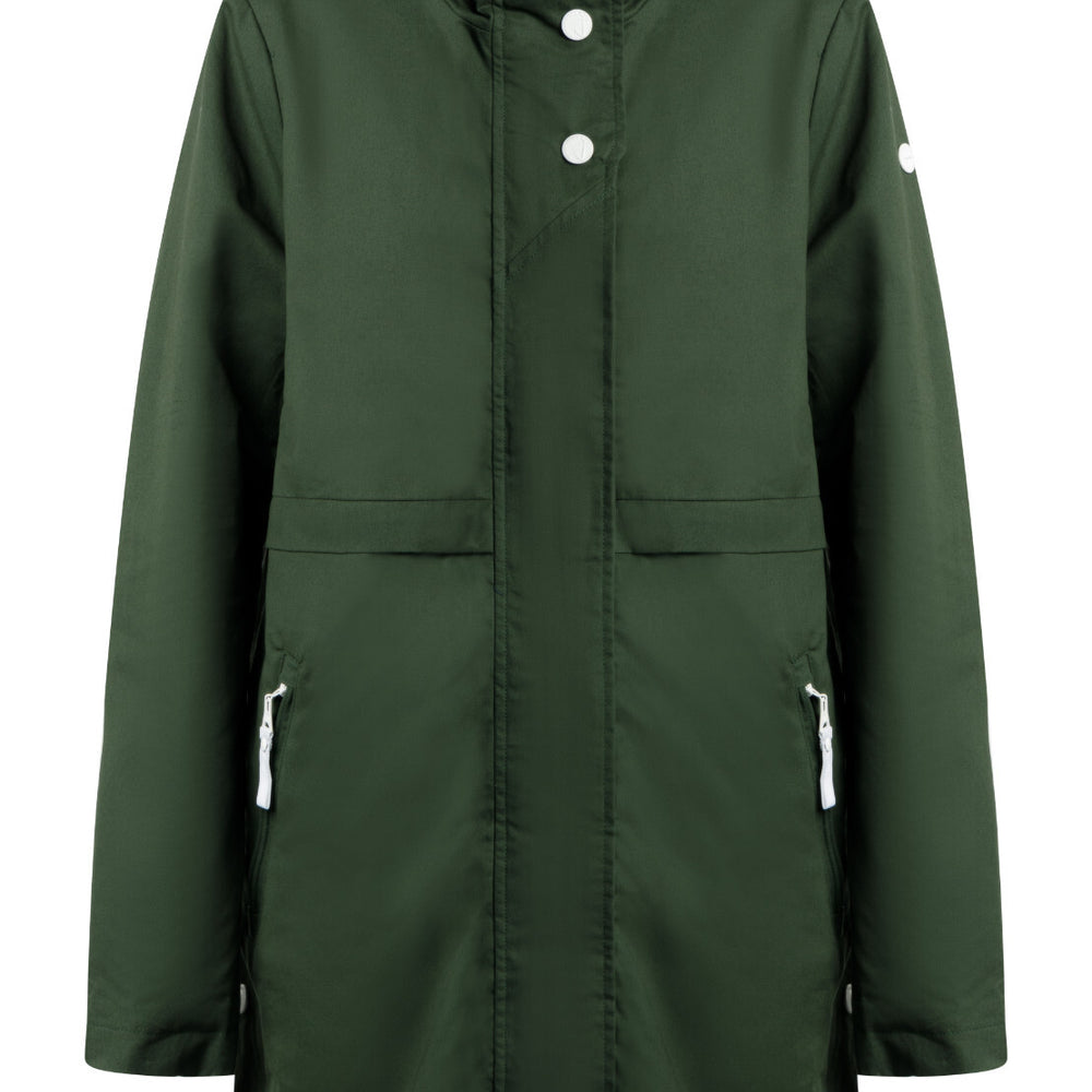 B-WARE DreiMaster Maritim Damen Übergangsmantel Gr. L Farbe Tannengrün