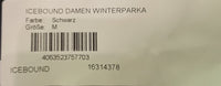 B-WARE ICEBOUND DAMEN WINTERPARKA Gr. M Farbe Schwarz