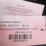 B-WARE DreiMaster Maritim Herren Jacke Gr. M Farbe Dunkelmarine Weiss