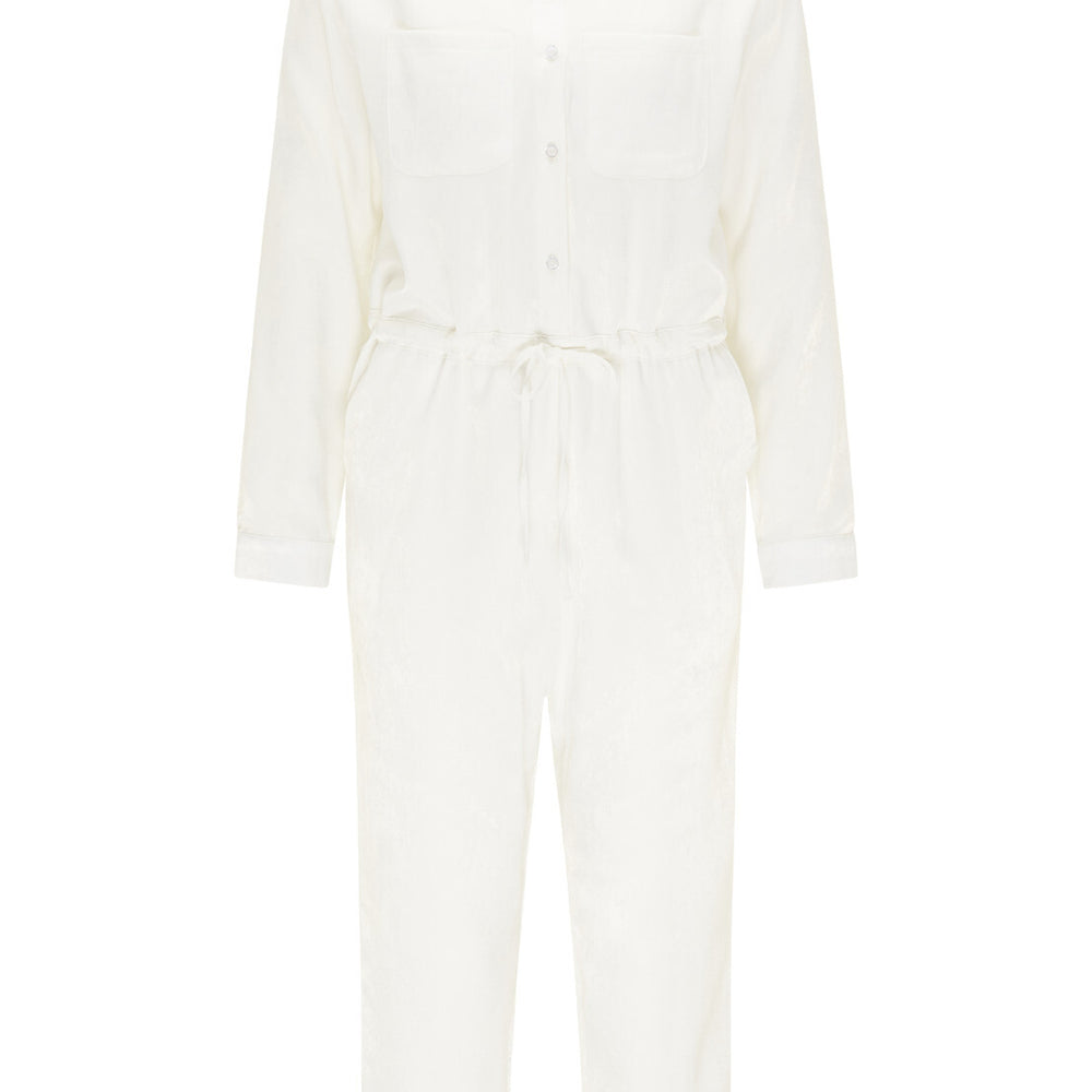 B-WARE DREIMASTER VINTAGE DAMEN JUMPSUIT Gr. XXL Farbe Weiss