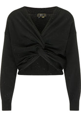 B-WARE FAINA DAMEN STRICKPULLOVER Gr. M/L Farbe Schwarz