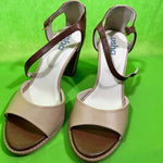 B-WARE USHA DAMEN SCHUHE Gr. 36 Farbe Brown Beige