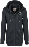 Musterware/Einzelstück Dreimaster Damen Sweatjacke Gr.S Farbe Flaschengrün