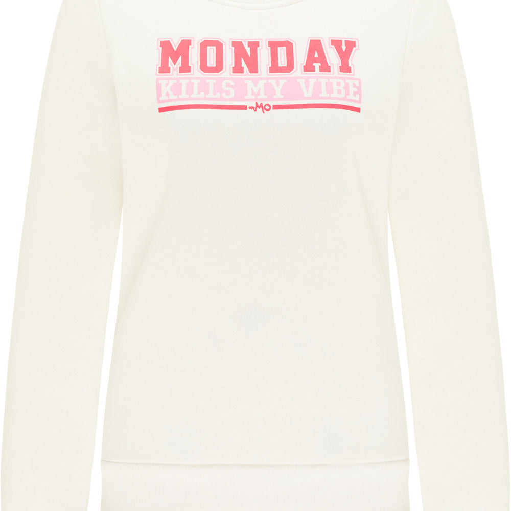 B-WARE MYMO DAMEN SWEATSHIRT Gr.XXL Farbe Wollweiss