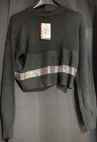 B-WARE MYMO ROCKS DAMEN SWEATSHIRT Gr. M/L Farbe Schwarz