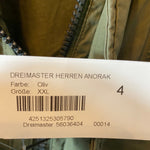 B-WARE DREIMASTER HERREN ANORAK GR.XXL FARBE OLIV