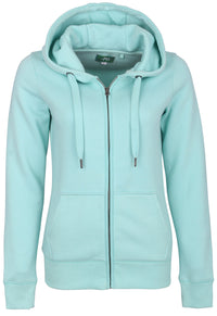 B-WARE MYMO DAMEN SWEATJACKE GR.M FARBE MINZE