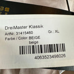 B-WARE DREIMASTER KLASSIK DAMEN SOMMERKLEID Gr. XL Farbe Beige