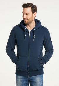 B-WARE DREIMASTER MARITIM HERREN SWEATJACKE Gr.M FARBE MARINE