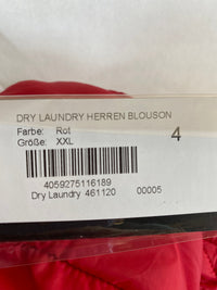 B-WARE DRY LAUNDRY HERREN BLOUSON Gr.XXL FARBE ROT