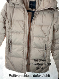 B-WARE FAINA DAMEN JACKE Gr. M Farbe Champagner