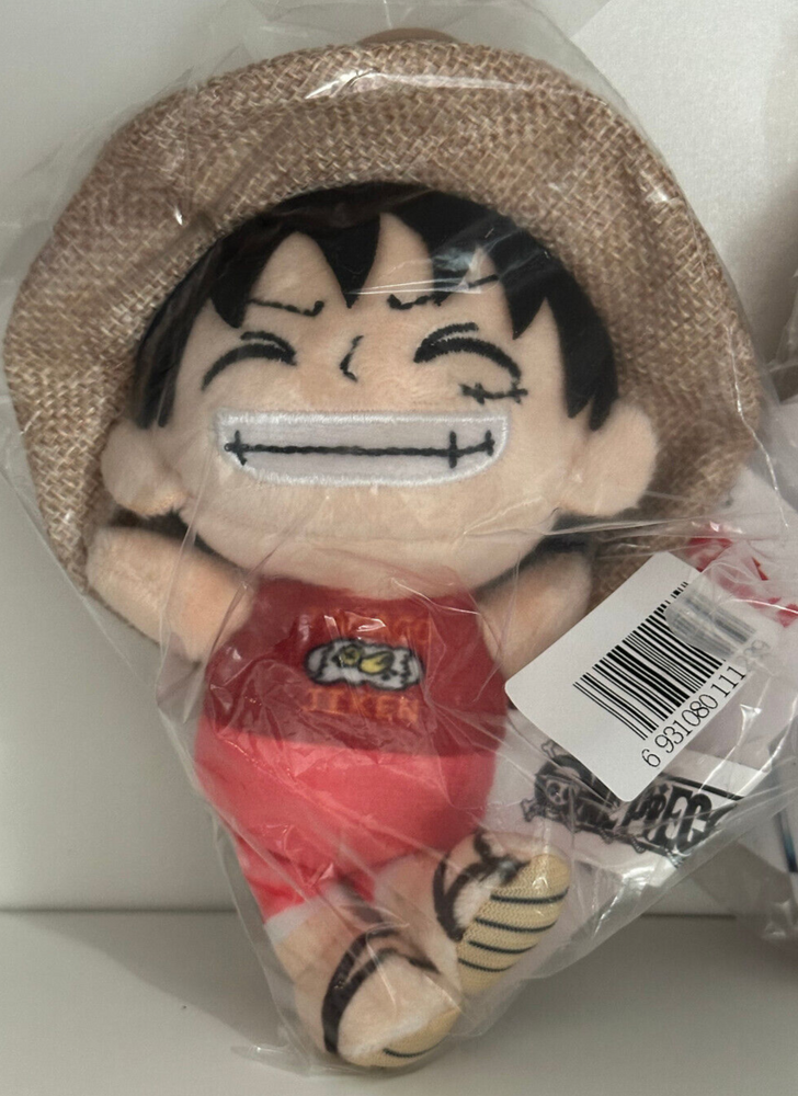 One Piece Ruffy Plüsch 11cm Plush mit Clip