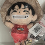 One Piece Ruffy Plüsch 11cm Plush mit Clip