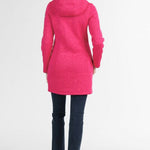 Musterware/Einzelstück …SCHMUDDELWEDDA DAMEN Strickfleece-Dufflecoat GR. S Pink