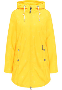 B-WARE SCHMUDDELWEDDA DAMEN JACKE Gr.S Farbe GELB AOP