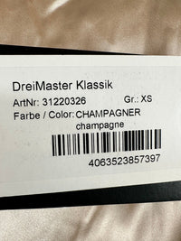 B-WARE DREIMASTER KLASSIK DAMEN BLUSE Gr.XS Farbe Champagner