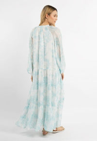 B-WARE IZIA DAMEN KLEID GR.XL FARBE AQUA