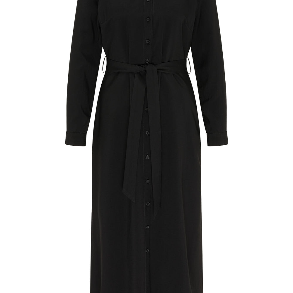 B-WARE DREIMASTER KLASSIK DAMEN BLUSENKLEID Gr.S Farbe Schwarz