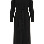 B-WARE DREIMASTER KLASSIK DAMEN BLUSENKLEID Gr.S Farbe Schwarz