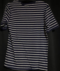 B-WARE DREIMASTER MARITIM DAMEN T-SHIRT Gr.S Farbe WEISS GESTREIFT