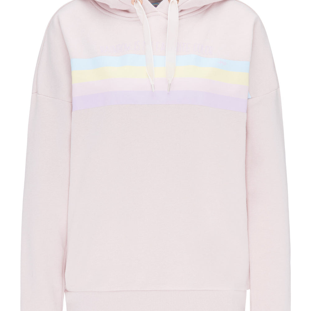 B-WARE MYMO DAMEN KAPUZENPULLOVER Gr.S Farbe Rosa Melange