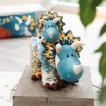 Nici GREEN Kuscheltier Dino Cerastupsy ❘ stehend 20 cm