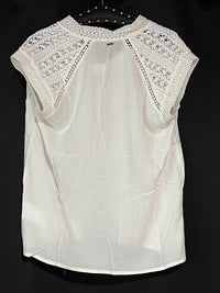 B-WARE DREIMASTER VINTAGE DAMEN BLUSE Gr.XL Farbe Wollweiss