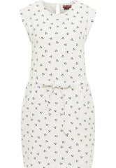 B-WARE MYMO ROCKS DAMEN KLEID Gr. S Farbe Wollweiss