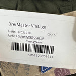 B-WARE DREIMASTER VINTAGE DAMEN ÜBERGANGSJACKE Gr. S Farbe Moosgrün