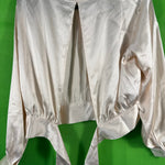 B-WARE DREIMASTER KLASSIK DAMEN BLUSE Gr. S Farbe Champagner