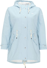 B-WARE SCHMUDDELWEDDA DAMEN PARKA Gr.S Farbe Hellblau