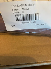 B-WARE IZIA DAMEN HOSE Gr. MAUVE Gr.S