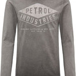 B-WARE PETROL INDUSTRIES HERREN LANGARMSHIRT GR.S FARBE STEAL