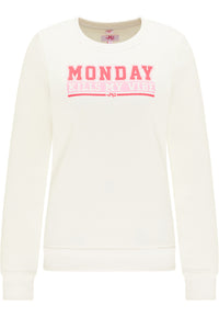 B-WARE MYMO DAMEN SWEATSHIRT Gr.XXL Farbe Wollweiss