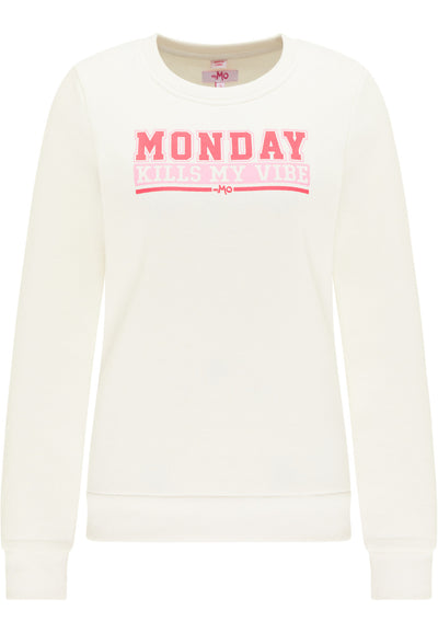 B-WARE MYMO DAMEN SWEATSHIRT Gr.XXL Farbe Wollweiss