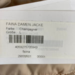B-WARE FAINA DAMEN JACKE Gr. L Farbe Champagner