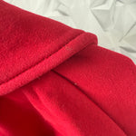 B-WARE Sweatmantel Gr.M Farbe Dunkelrot