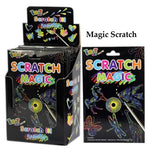 2x Regenbogen Kratzer It! Scratch Art - Kinder Kartenmagie Bilder